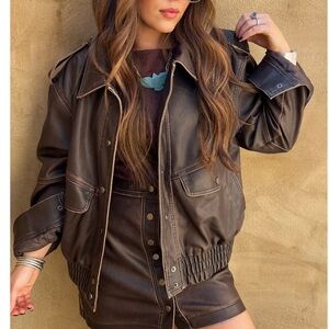 DELUC THOMAS JACKET CHOCOLATE size xs